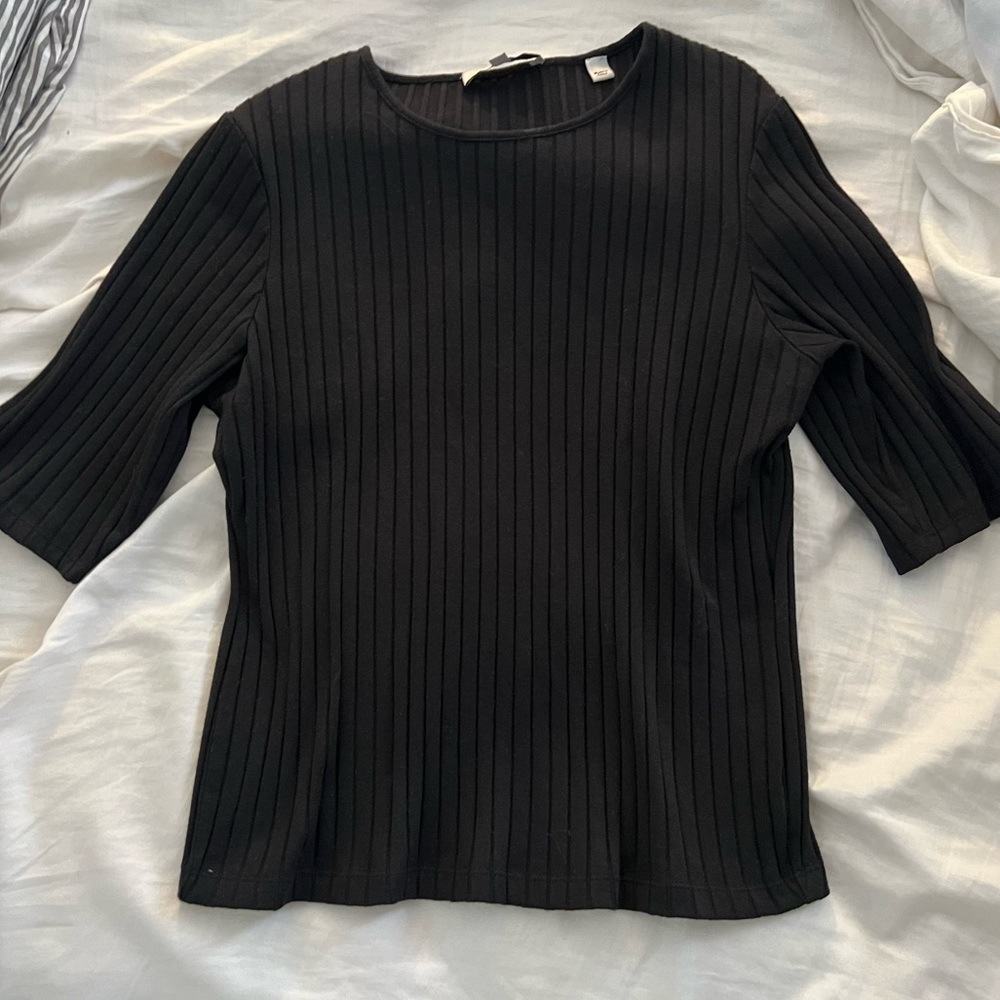 Vince Elbow-Length Sleeve Top - Picture 2 of 7